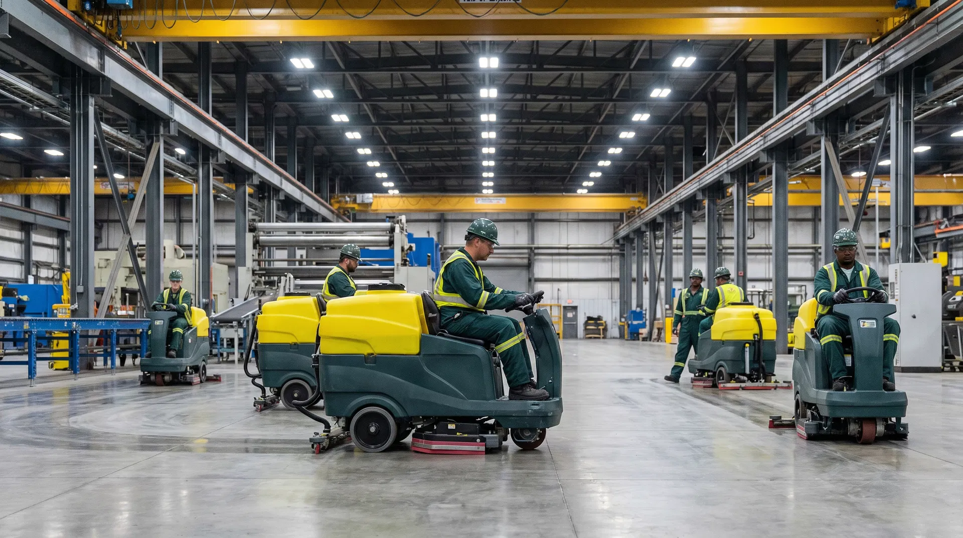 Industrial Cleaning &mdash; professional cleaning service by HiLo