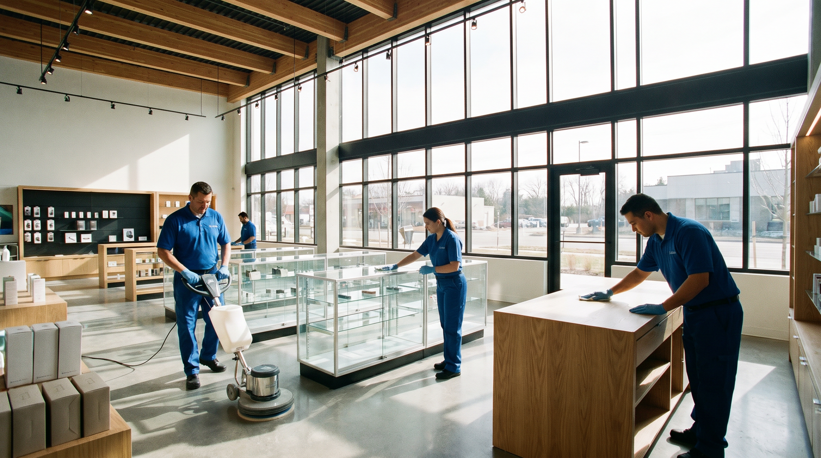 Office & Retail Post Construction services in Tennessee